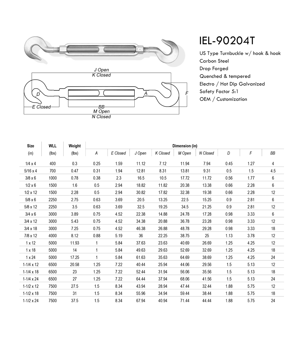 22- IEL-90204T- Turnbuckle - hook hook - ç»å.jpg